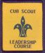 Cub Scout Leadership Course Badge